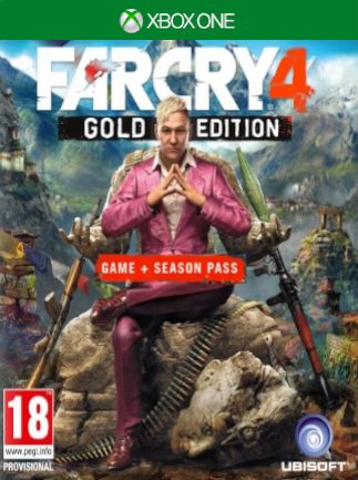 Far Cry 4 Gold Edition XBOX LIVE Key XBOX ONE EUROPE Xbox Live -  - Ubisoft [Email/Instant Delivery]