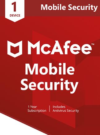 McAfee Mobile Security 1 Device 1 Year Key GLOBAL McAfee - PC -  - McAfee - PC [Email/Instant Delivery]