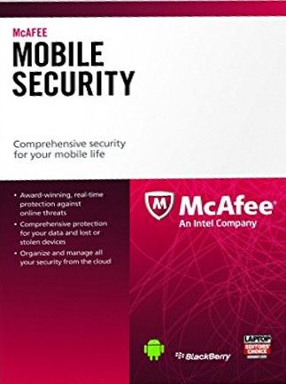 McAfee Mobile Security 1 Device 1 Year Key GLOBAL McAfee - PC -  - McAfee - PC [Email/Instant Delivery]