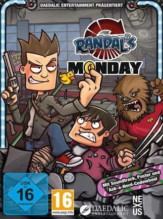 Randal's Monday Steam Key GLOBAL   - Daedalic Entertainment [Email/Instant Delivery]