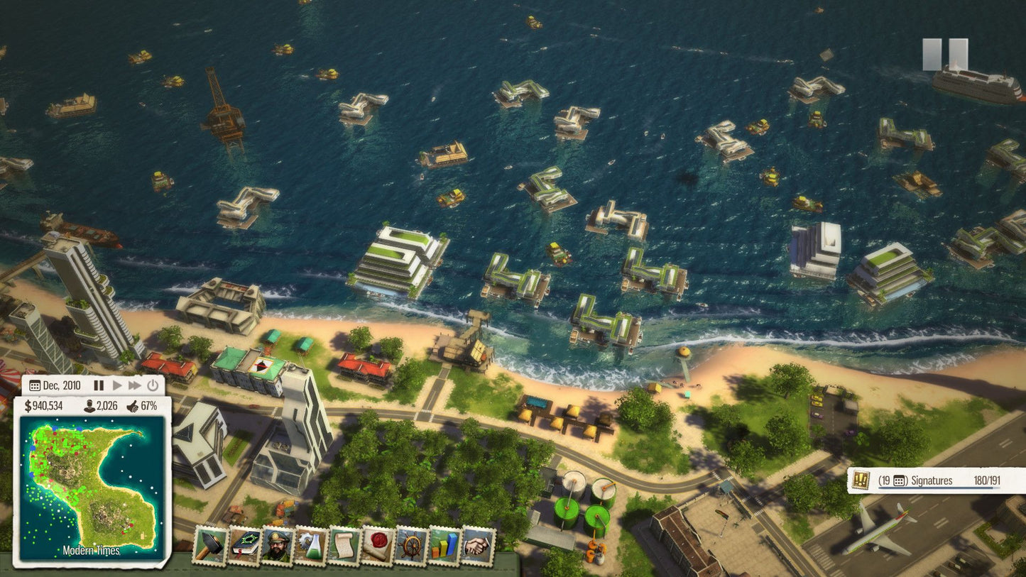 Tropico 5 - Waterborne Steam Key GLOBAL   - Kalypso Media Digital [Email/Instant Delivery]