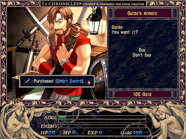 Ys I & II Chronicles Steam Key GLOBAL   - XSEED Games [Email/Instant Delivery]