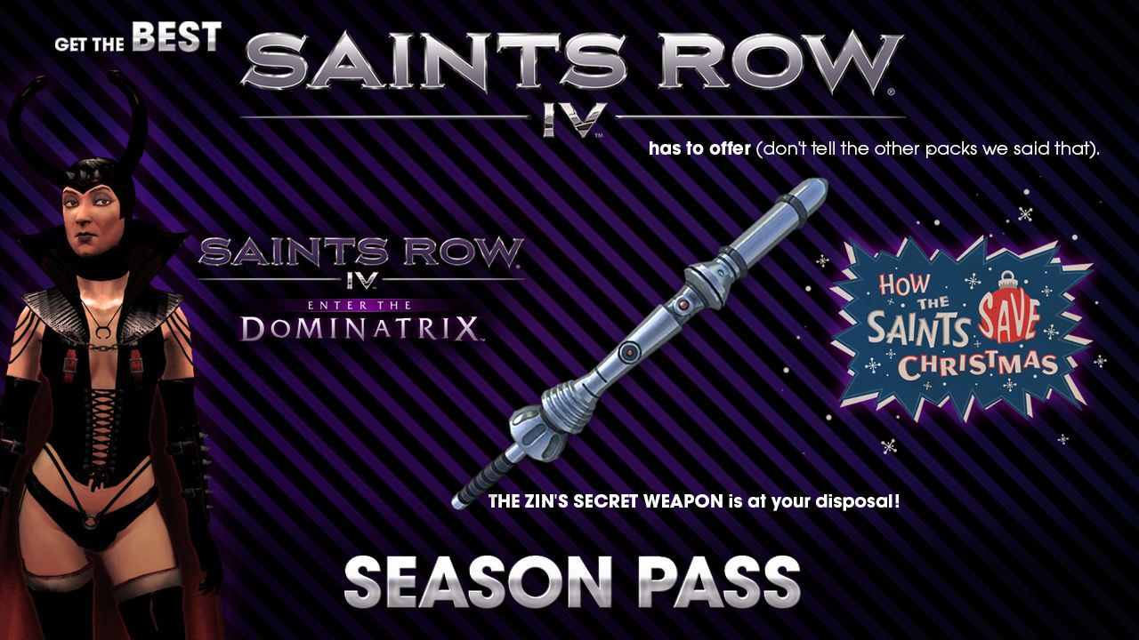 Saints Row IV Season Pass Steam Key GLOBAL   - Deep Silver [Email/Instant Delivery]