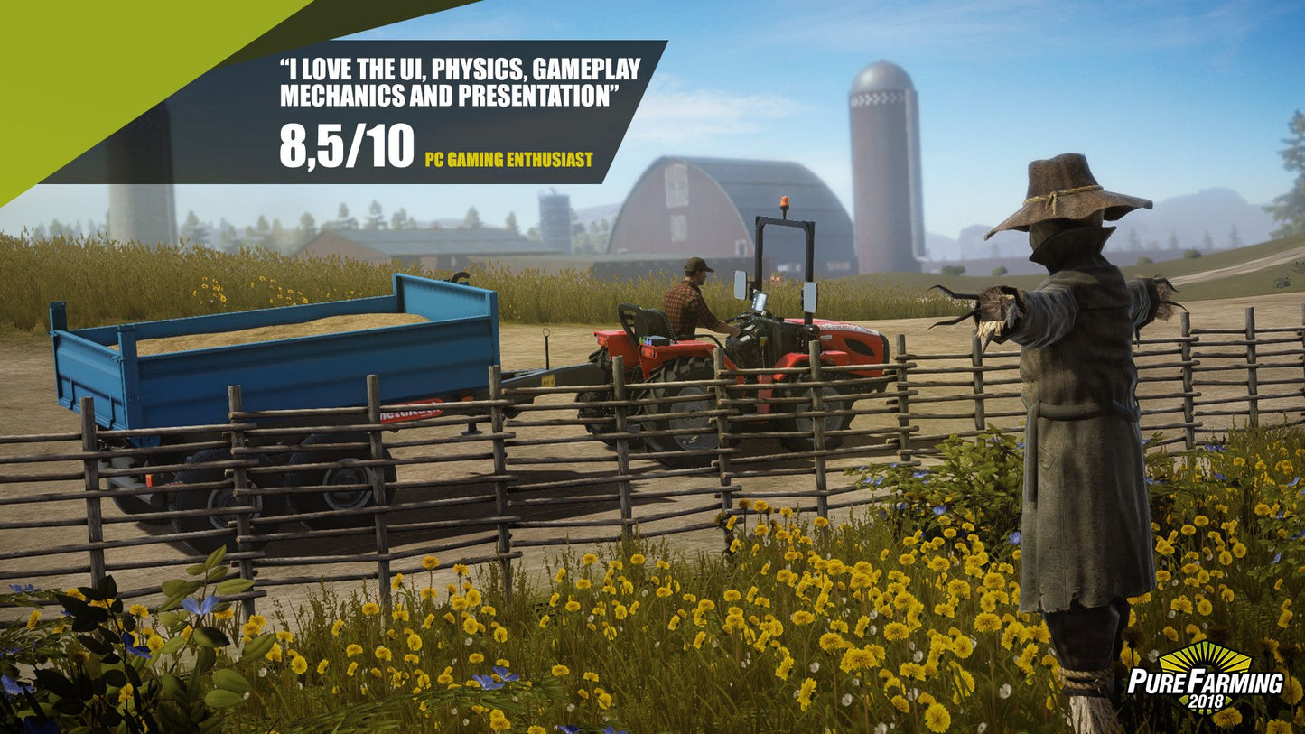Pure Farming 2018 Deluxe Steam Key GLOBAL   - Techland Publishing [Email/Instant Delivery]