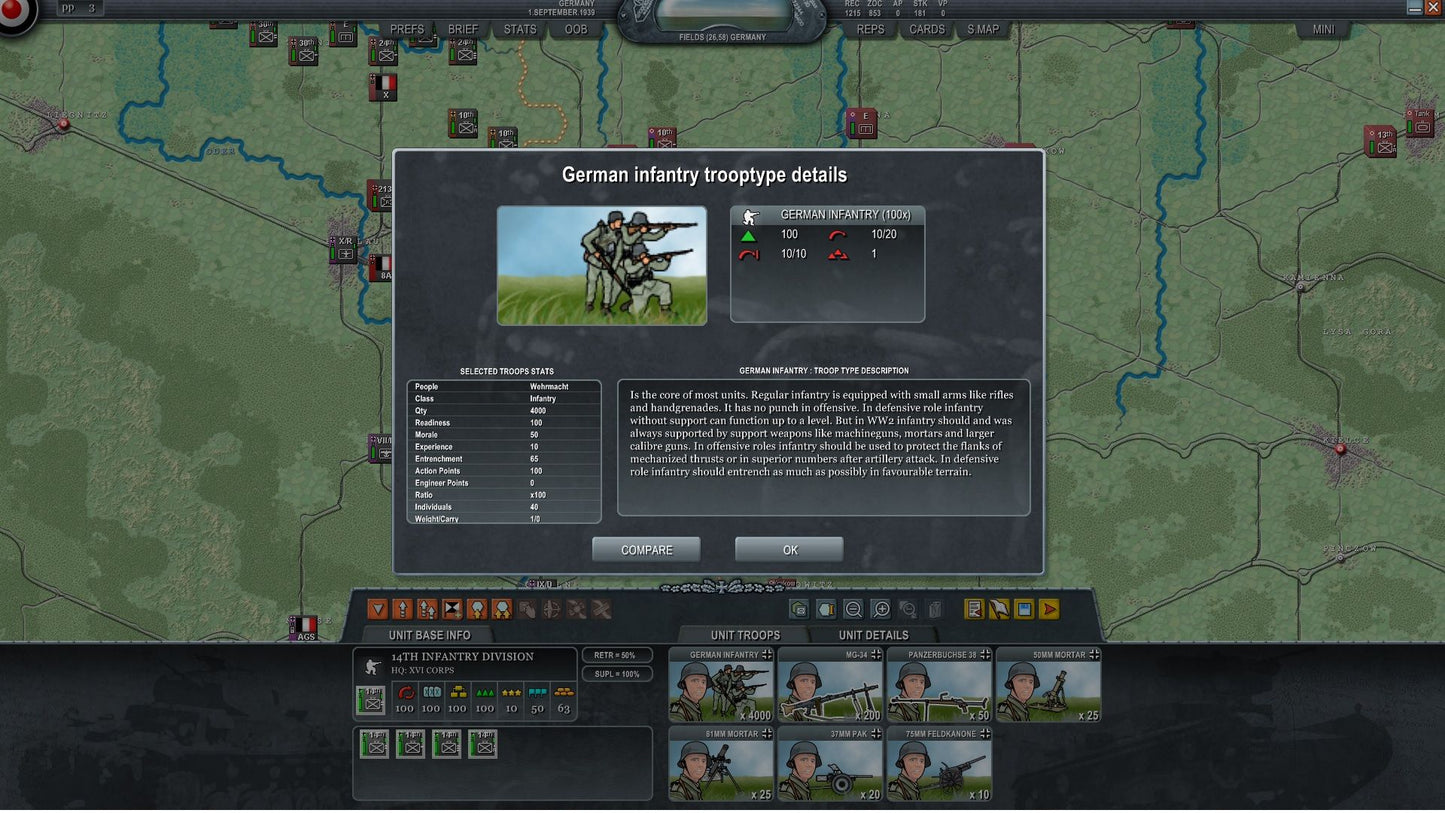 Decisive Campaigns: The Blitzkrieg from Warsaw to Paris Steam Key GLOBAL   - Slitherine Ltd. [Email/Instant Delivery]