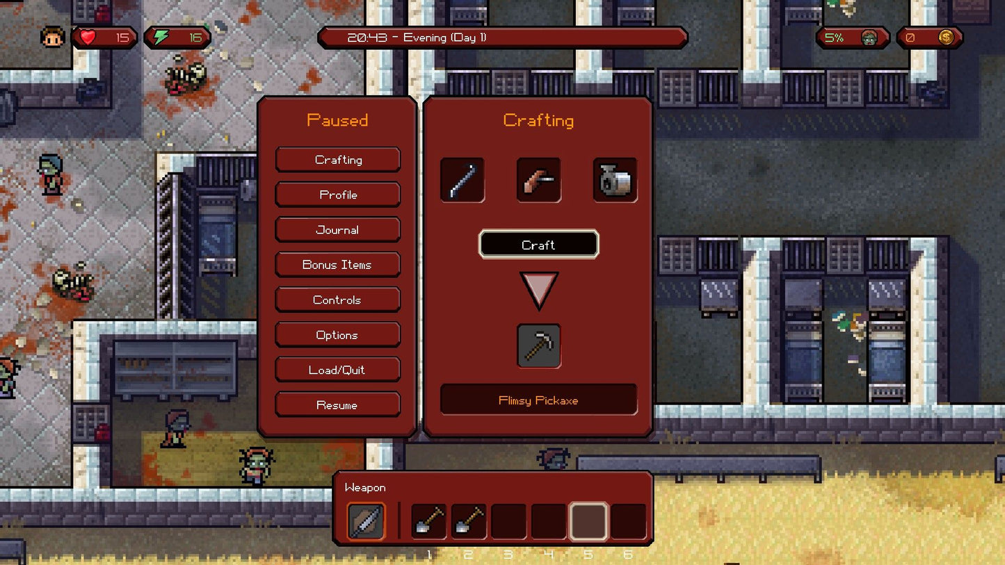 The Escapists: The Walking Dead Steam Key GLOBAL   - Team17 Digital Ltd [Email/Instant Delivery]