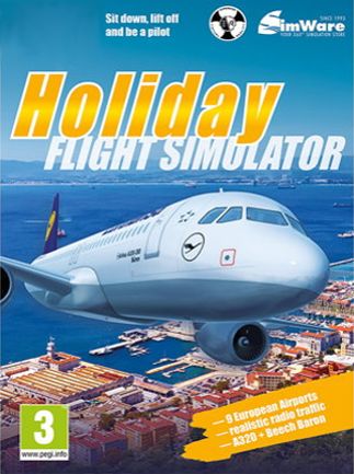 Urlaubsflug Simulator – Holiday Flight Simulator Steam Key GLOBAL   - Steam [Email/Instant Delivery]