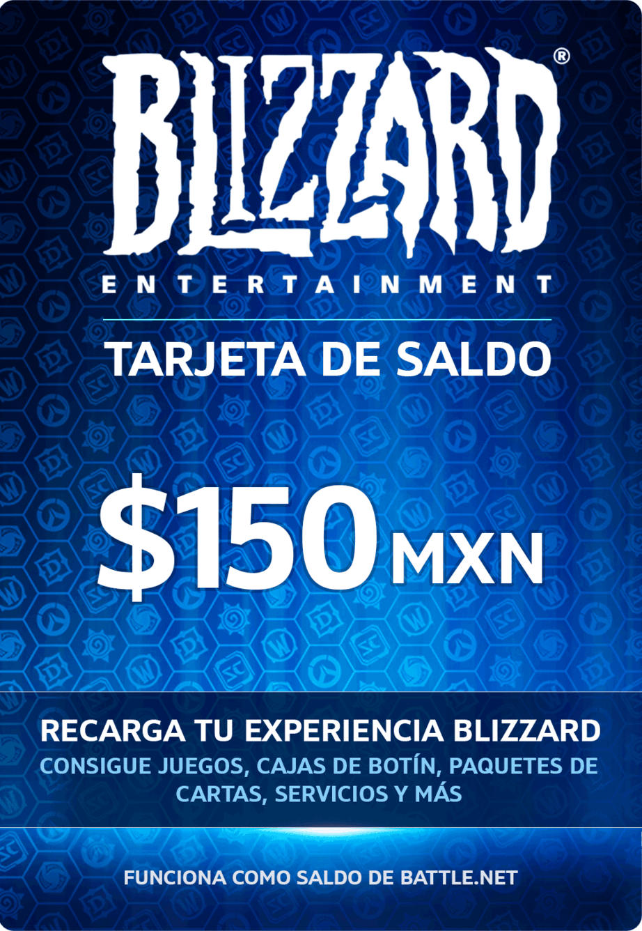 Blizzard Gift Card 150 MXN Battle.net - Mexico   - Battle.net [Email/Instant Delivery]