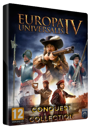 Europa Universalis IV - Conquest Collection Steam Key GLOBAL   - Paradox Interactive [Email/Instant Delivery]