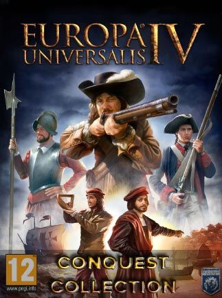 Europa Universalis IV - Conquest Collection Steam Key GLOBAL   - Paradox Interactive [Email/Instant Delivery]