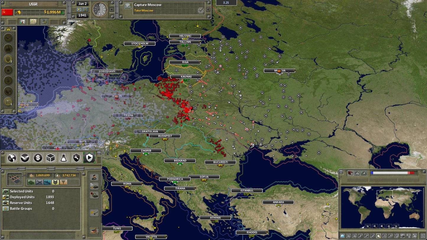 Supreme Ruler 1936 Steam Key GLOBAL   - BattleGoat Studios [Email/Instant Delivery]