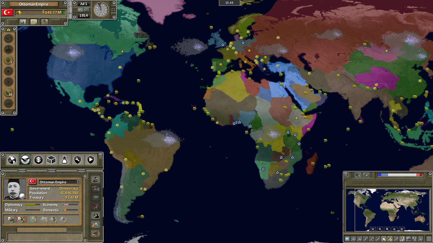 Supreme Ruler The Great War Steam Key GLOBAL   - BattleGoat Studios [Email/Instant Delivery]