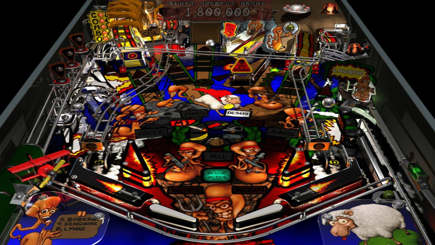Worms Pinball Steam Key GLOBAL   - Team17 Digital Ltd [Email/Instant Delivery]
