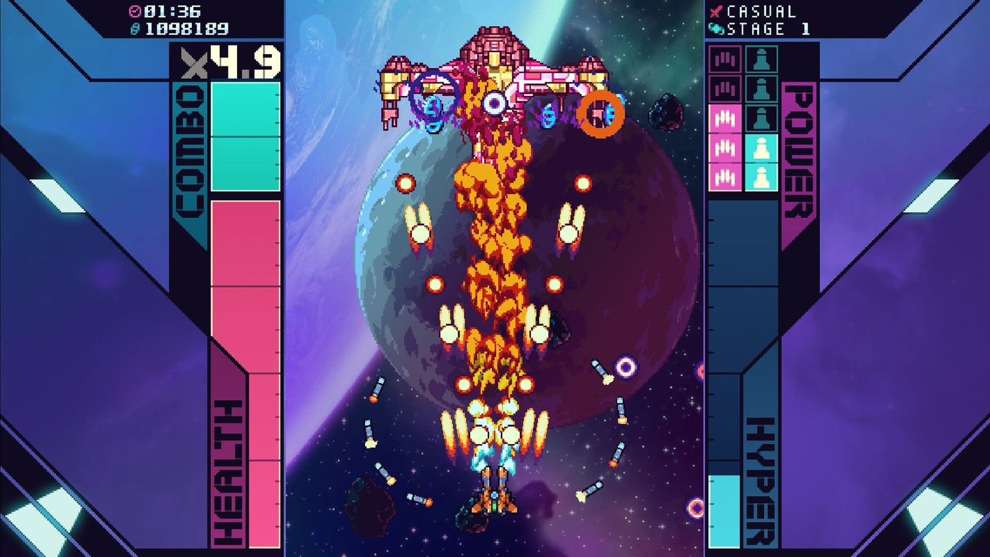 Super Galaxy Squadron EX Turbo Steam Key GLOBAL   - New Blood Interactive [Email/Instant Delivery]