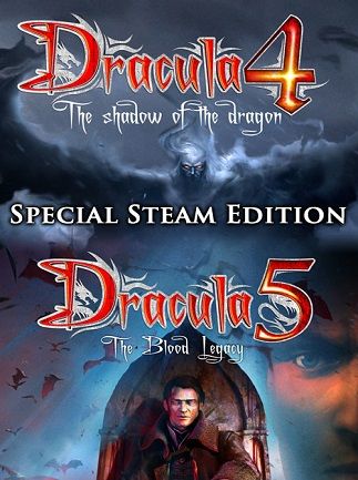 Dracula 4 and 5 - Special Steam Edition (PC) - Steam Key - GLOBAL   - Microids [Email/Instant Delivery]