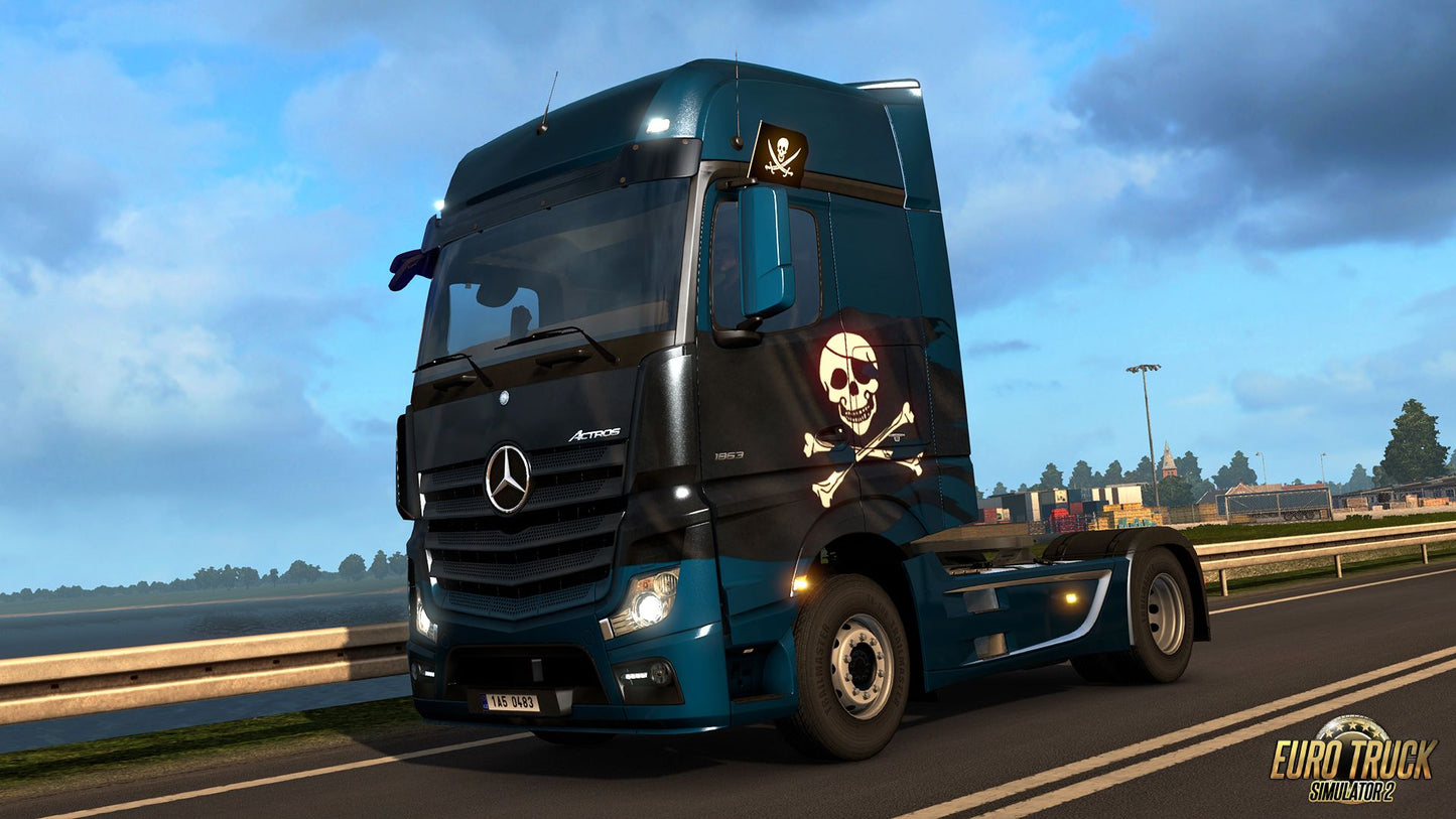 Euro Truck Simulator 2 - Pirate Paint Jobs Pack Steam Key GLOBAL   - SCS Software [Email/Instant Delivery]