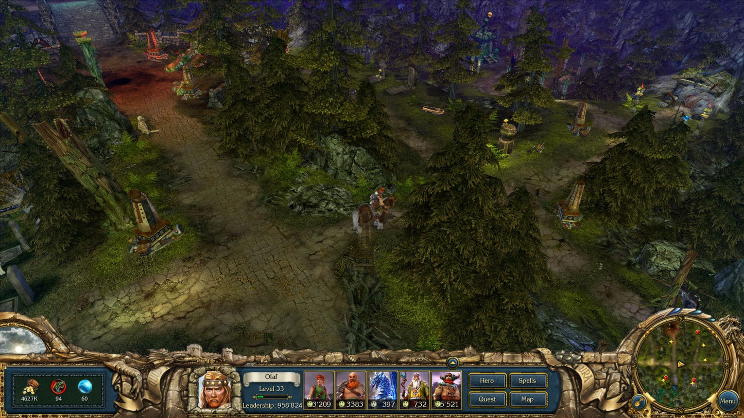 King's Bounty: Warriors of the North - Ice and Fire Steam Key GLOBAL   - 1C Company [Email/Instant Delivery]