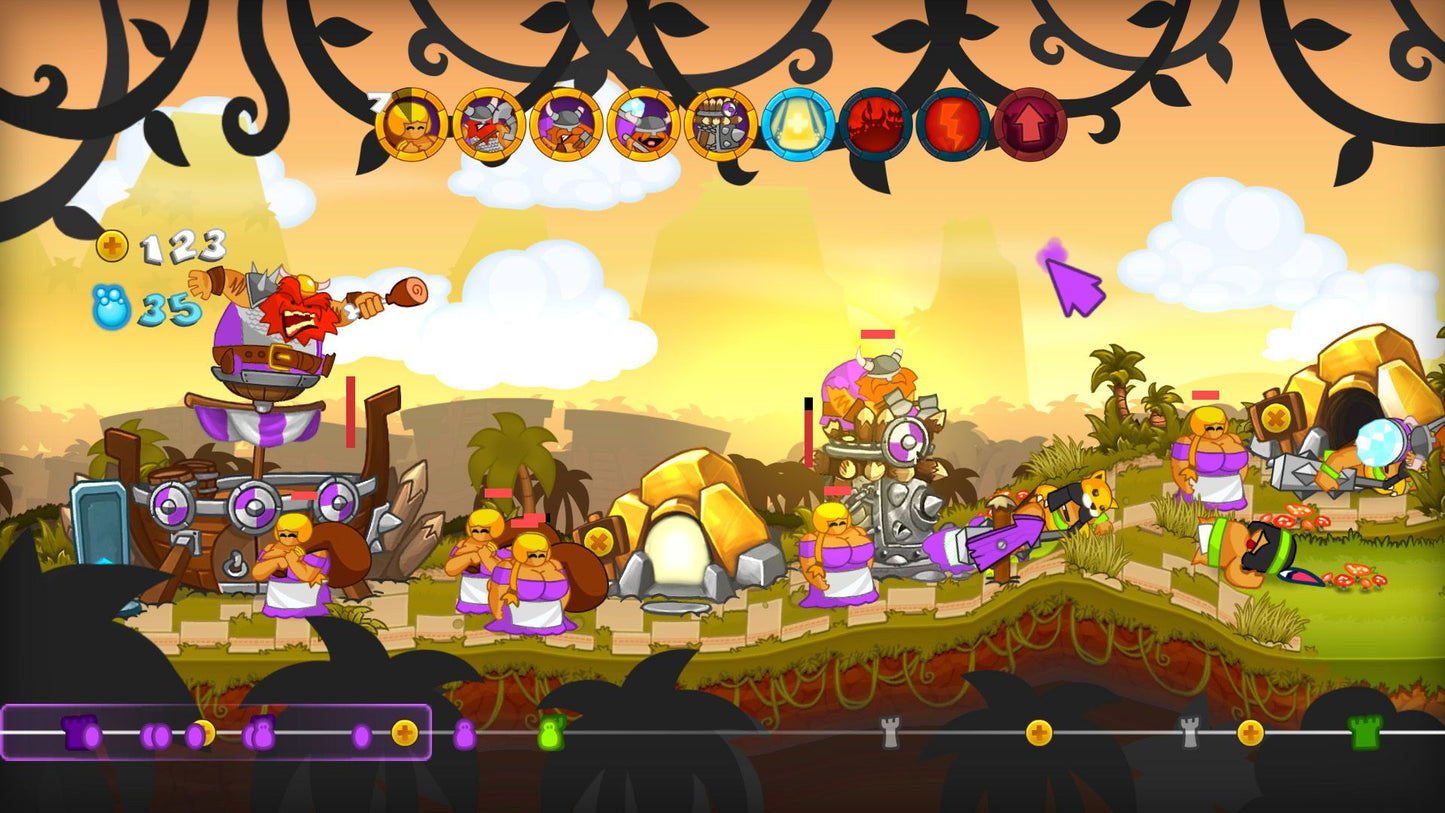 Swords and Soldiers HD Steam Key GLOBAL   - Ronimo Games [Email/Instant Delivery]