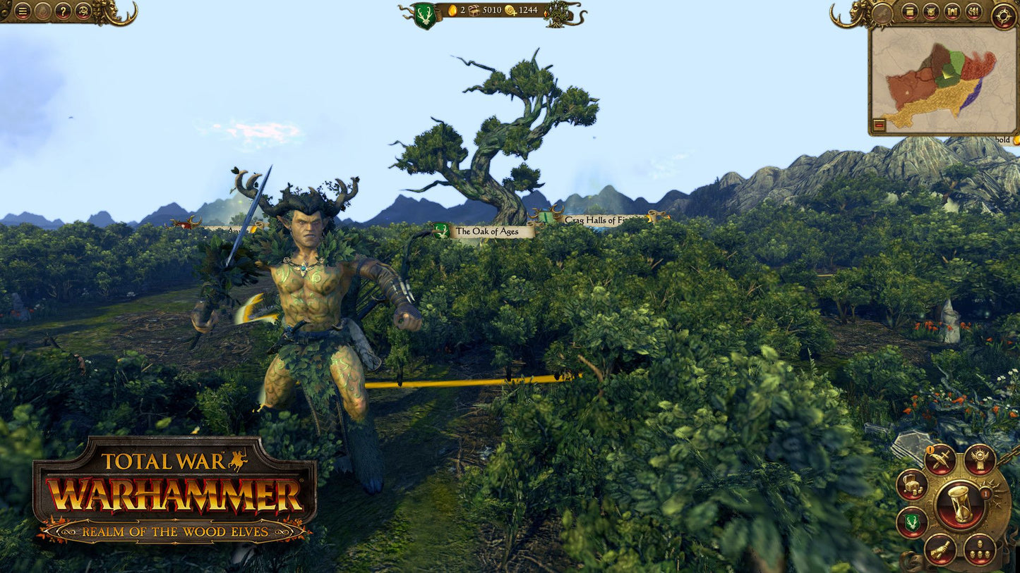 Total War: WARHAMMER - Realm of The Wood Elves Steam Key GLOBAL   - Feral Interactive (Linux) [Email/Instant Delivery]