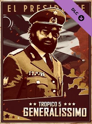 Tropico 5 - Generalissimo Steam Key GLOBAL   - Kalypso Media Digital [Email/Instant Delivery]