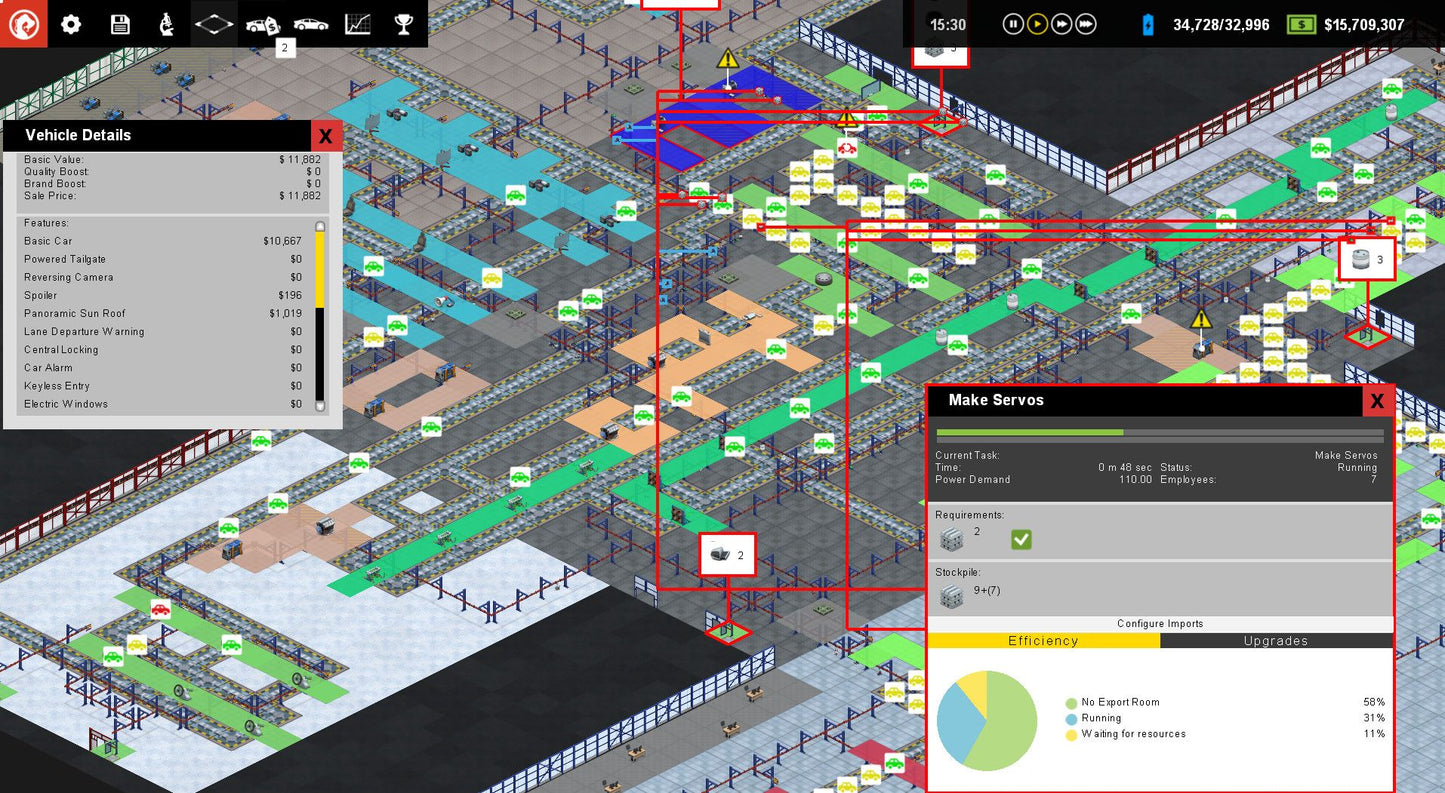 Production Line: Car factory simulation Steam Key GLOBAL   - Positech Games [Email/Instant Delivery]