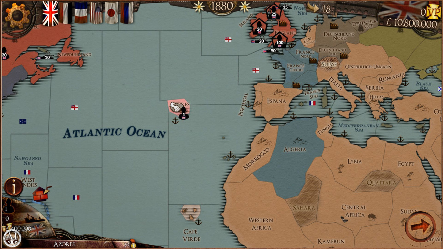 Colonial Conquest Steam Key GLOBAL   - Argonauts Interactive [Email/Instant Delivery]
