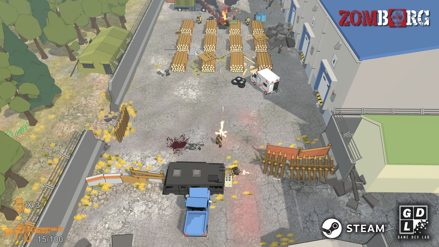 Zomborg Steam Key GLOBAL   - GrabTheGames [Email/Instant Delivery]