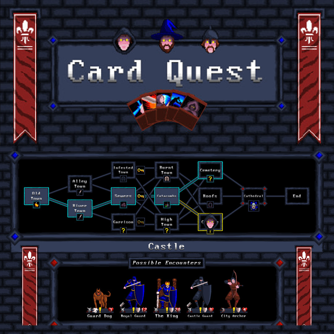 Card Quest Steam Key GLOBAL   - Black Shell Media [Email/Instant Delivery]