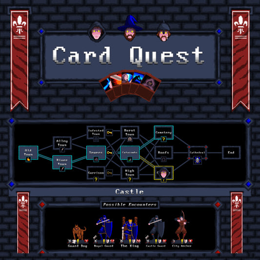 Card Quest Steam Key GLOBAL   - Black Shell Media [Email/Instant Delivery]