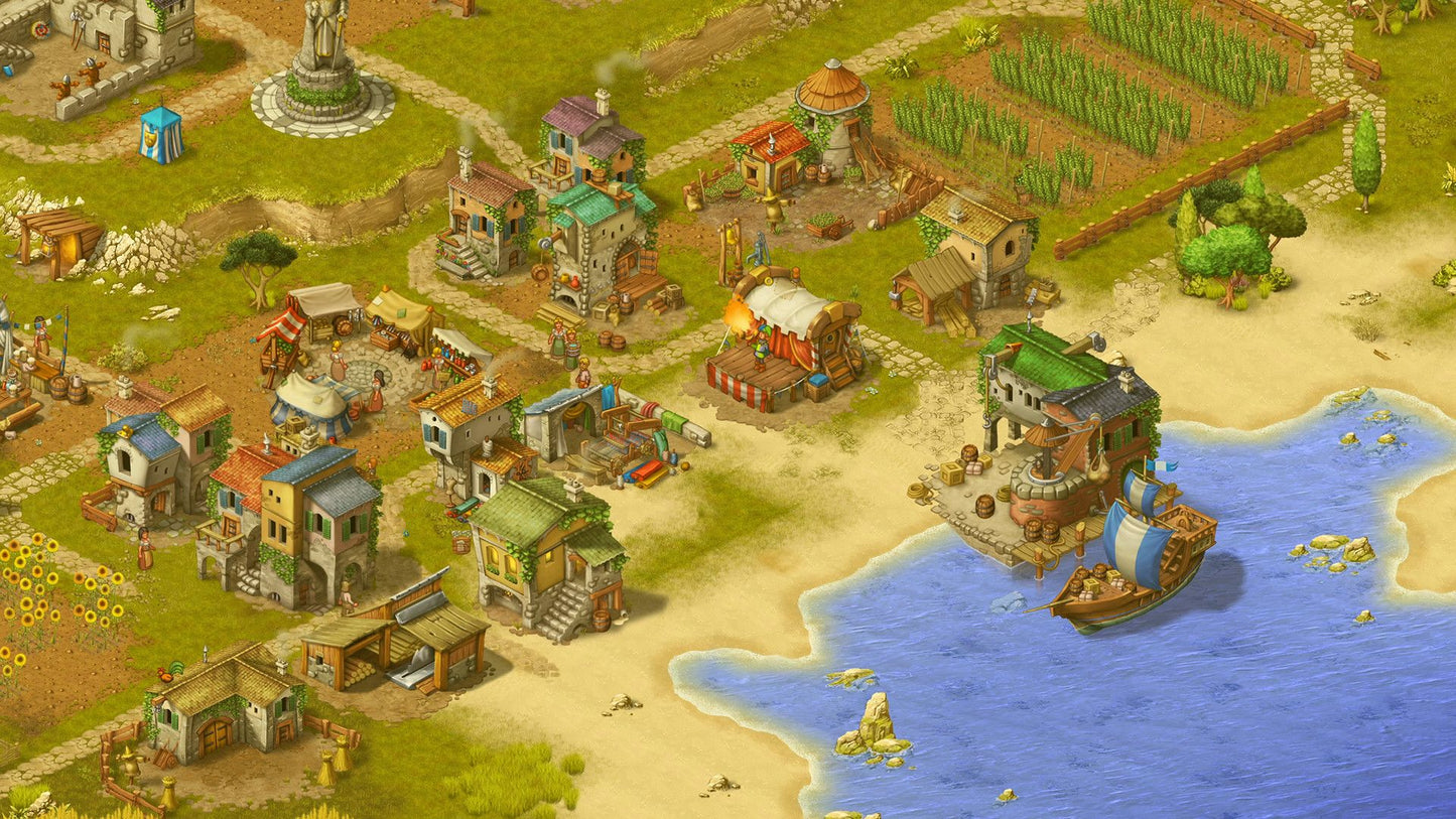 Townsmen - A Kingdom Rebuilt: The Seaside Empire (PC) - Steam Key - GLOBAL   - Steam [Email/Instant Delivery]