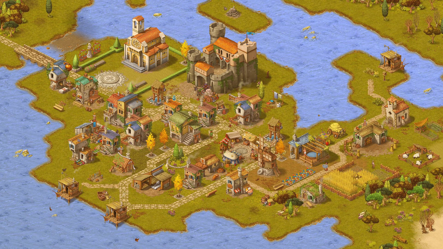Townsmen - A Kingdom Rebuilt: The Seaside Empire (PC) - Steam Key - GLOBAL   - Steam [Email/Instant Delivery]
