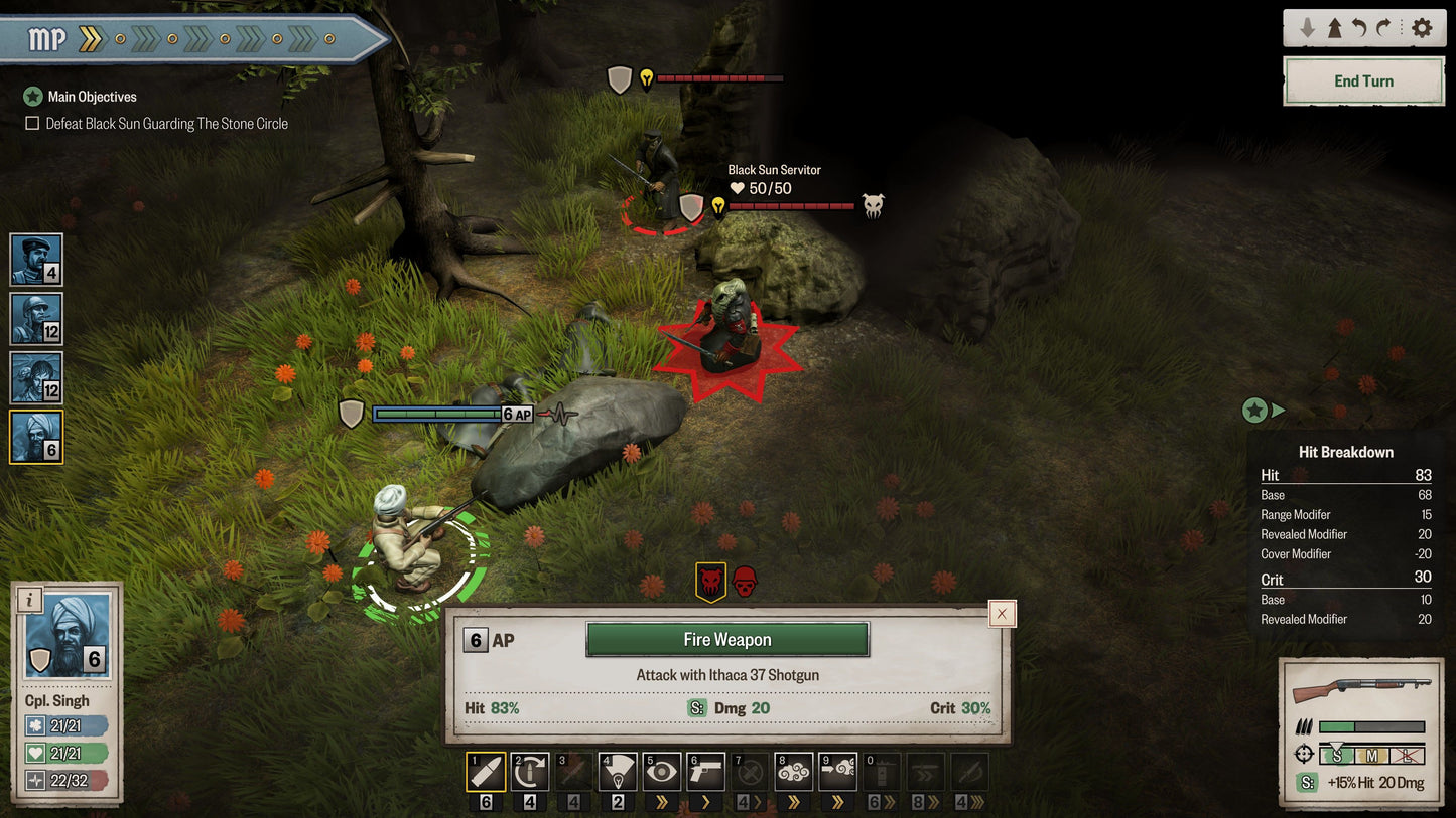 Achtung! Cthulhu Tactics Steam Key GLOBAL   - Steam [Email/Instant Delivery]