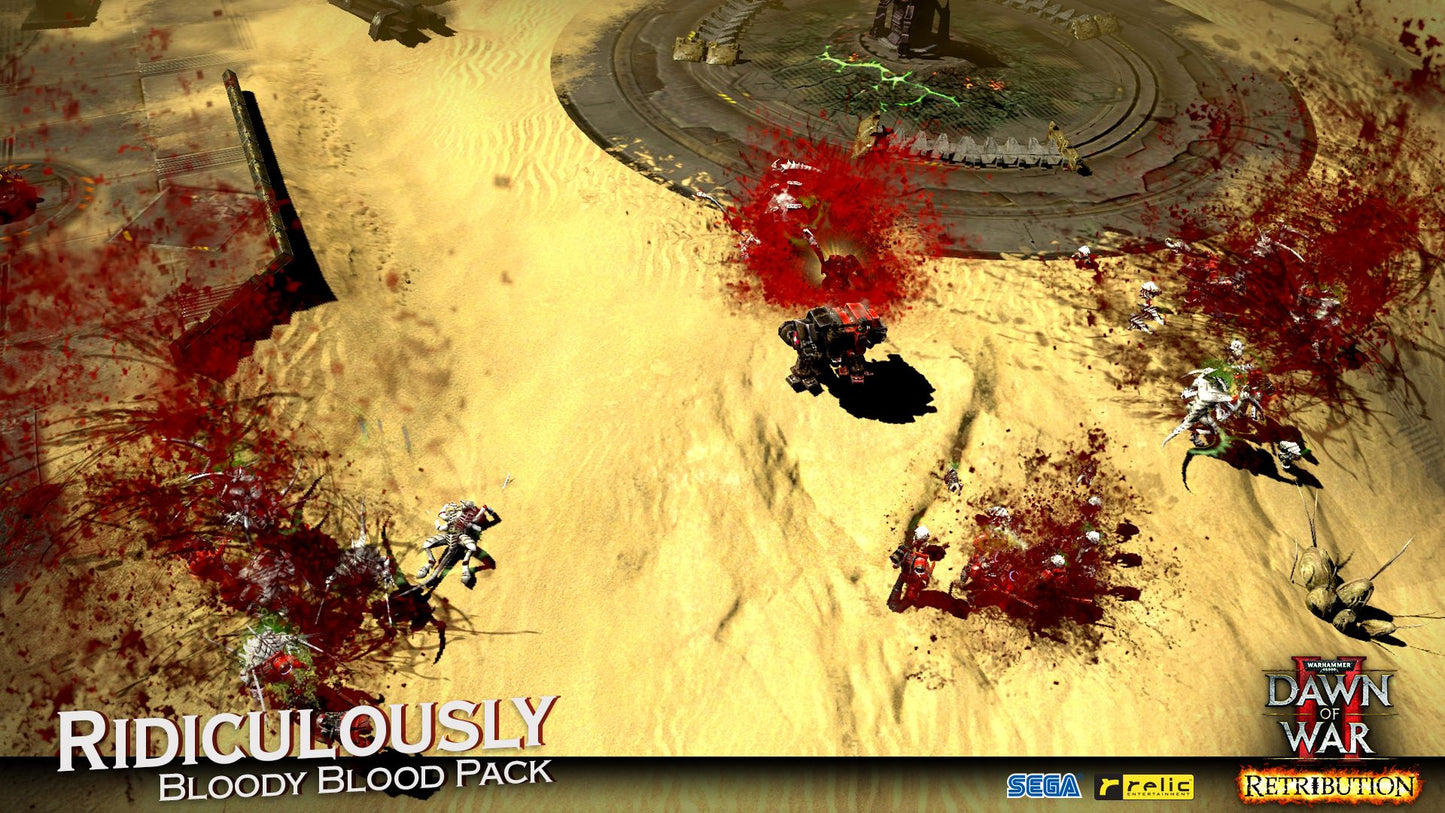 Warhammer 40,000: Dawn of War II - Retribution - Ridiculously Bloody Blood Pack Steam Key GLOBAL   - SEGA [Email/Instant Delivery]