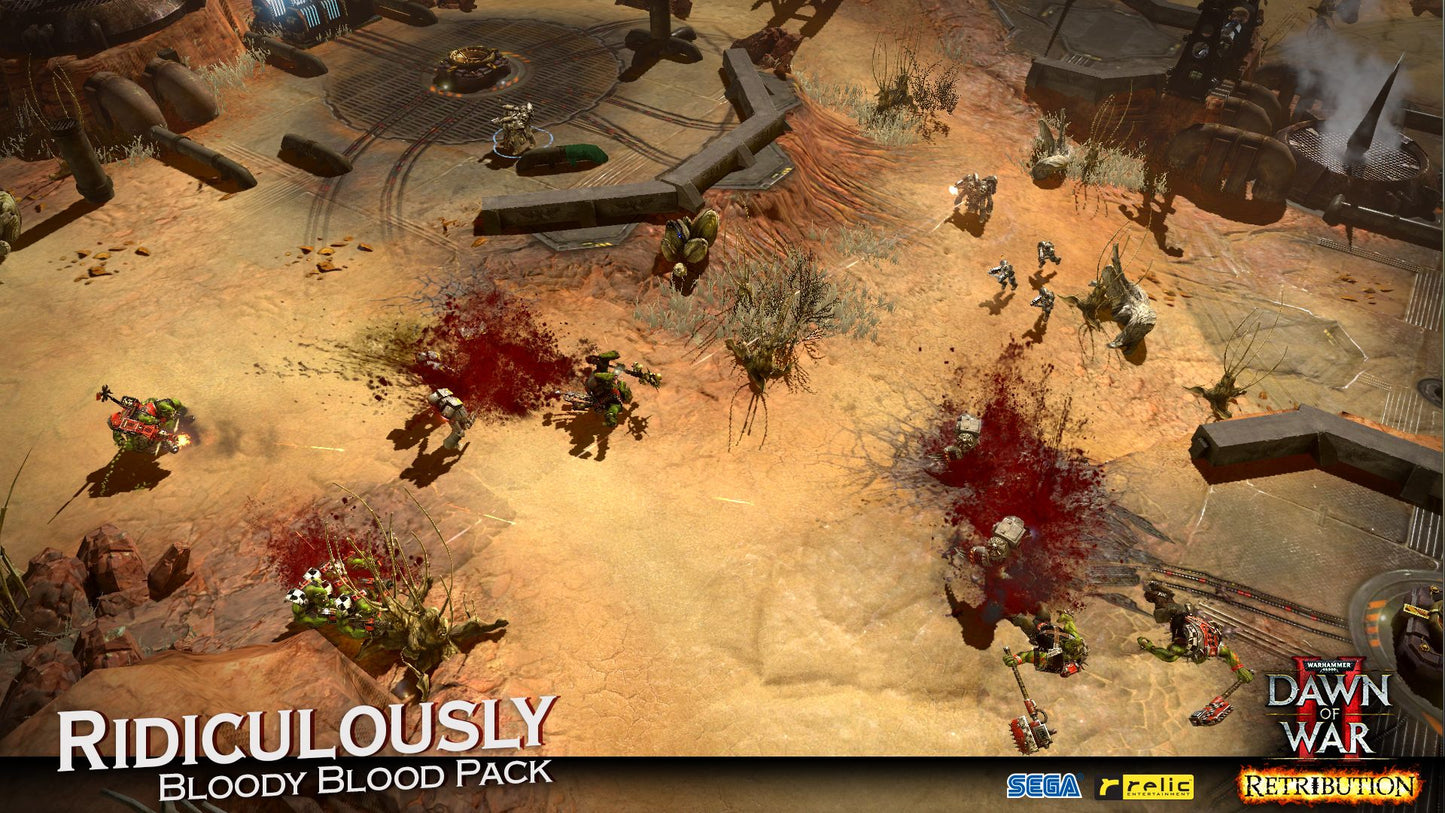 Warhammer 40,000: Dawn of War II - Retribution - Ridiculously Bloody Blood Pack Steam Key GLOBAL   - SEGA [Email/Instant Delivery]
