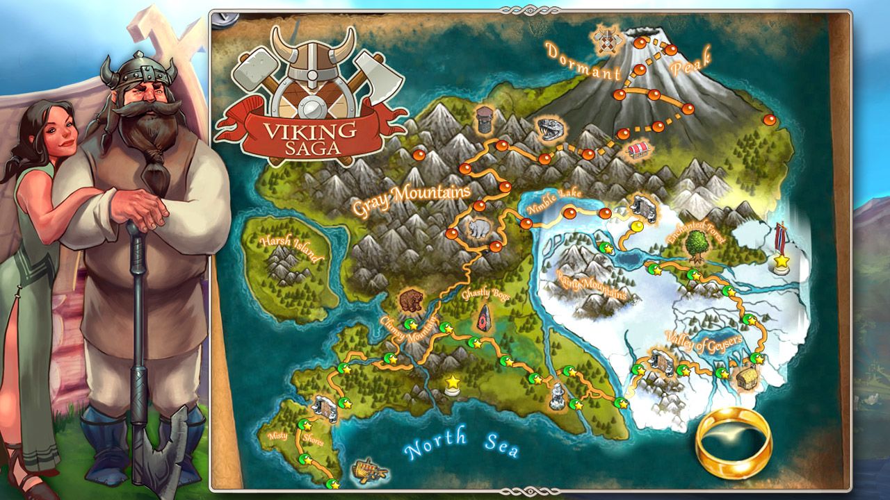 Viking Saga: The Cursed Ring Steam Key GLOBAL   - Steam [Email/Instant Delivery]