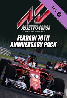 Assetto Corsa - Ferrari 70th Anniversary Pack (PC) - Steam Key - GLOBAL  [Email/Instant Delivery]