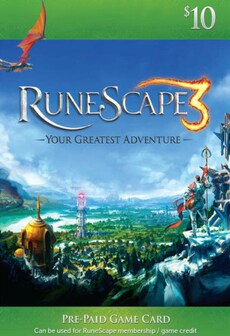 Runescape Prepaid Card 10 USD NORTH AMERICA  [Email/Instant Delivery]