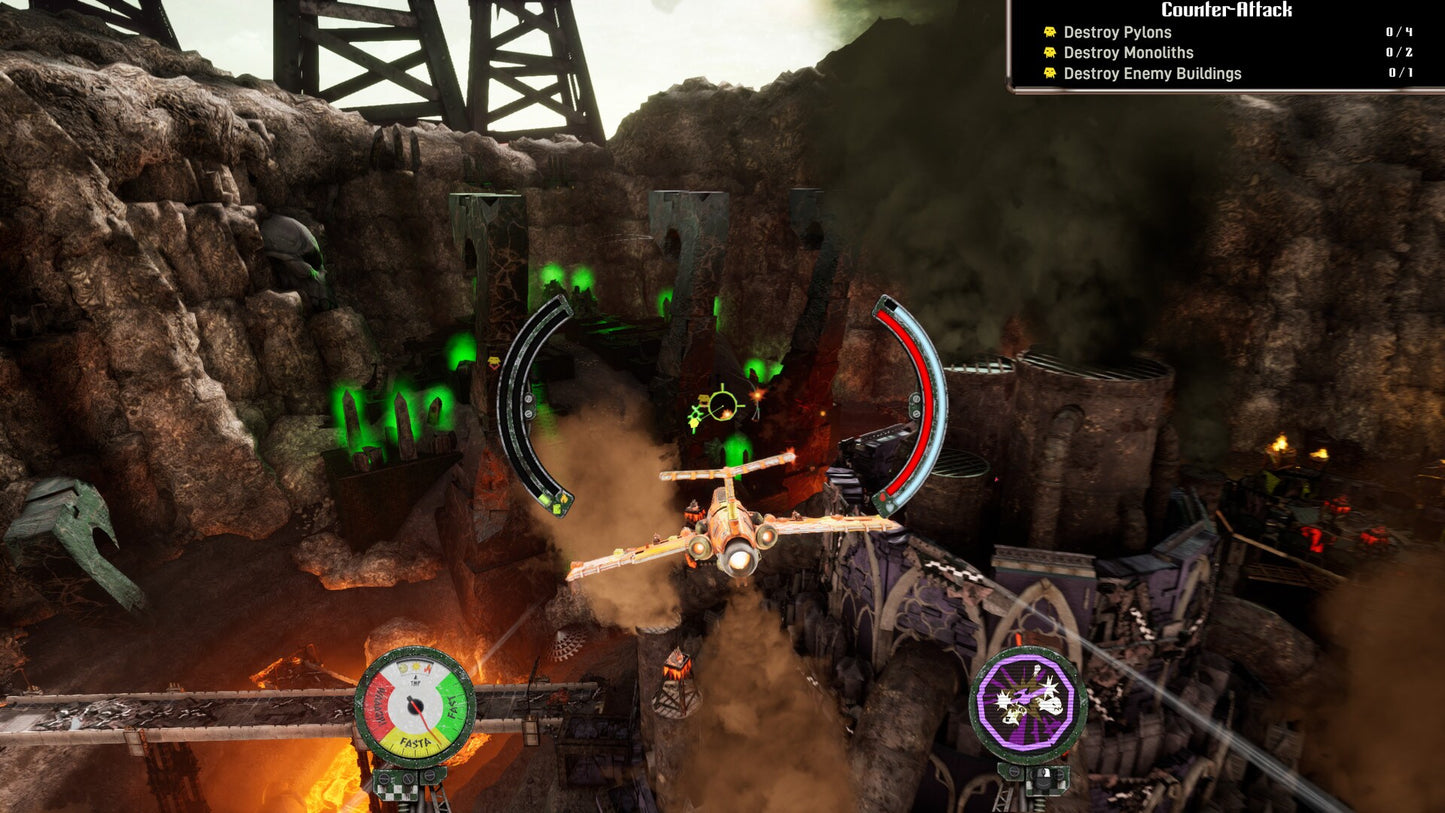 Warhammer 40,000: Dakka Squadron - Flyboyz Edition (PC) - Steam Key - GLOBAL   - Phosphor Games Studio [Email/Instant Delivery]