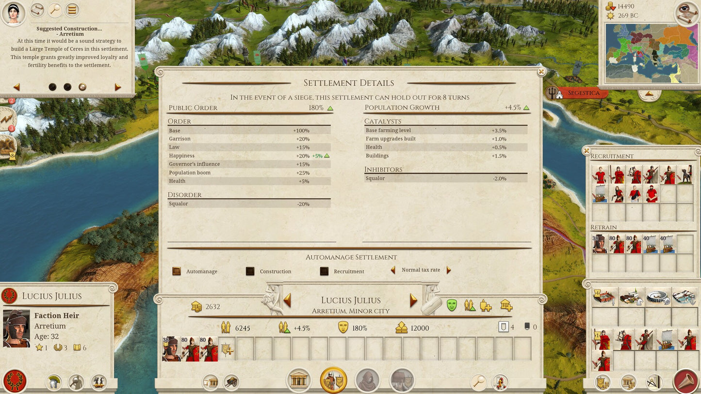 Total War: ROME REMASTERED (PC) - Steam Key - GLOBAL   - CREATIVE ASSEMBLY [Email/Instant Delivery]