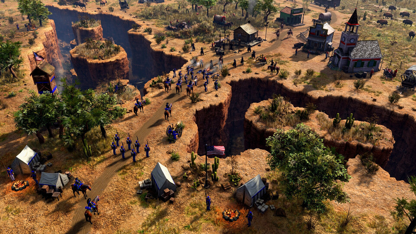 Age of Empires III: Definitive Edition - United States Civilization (PC) - Steam Key - GLOBAL   - Xbox Game Studios [Email/Instant Delivery]