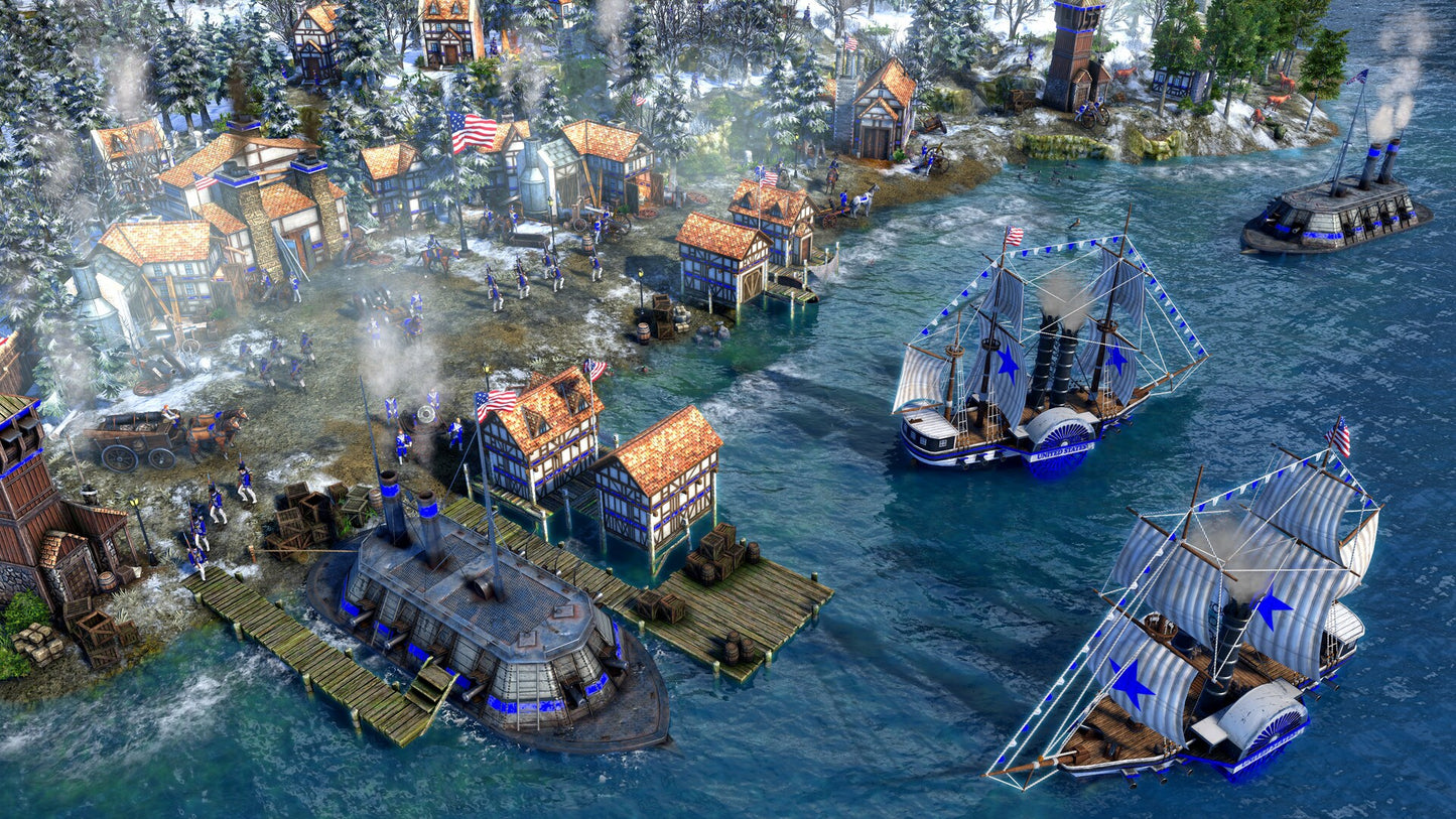Age of Empires III: Definitive Edition - United States Civilization (PC) - Steam Key - GLOBAL   - Xbox Game Studios [Email/Instant Delivery]