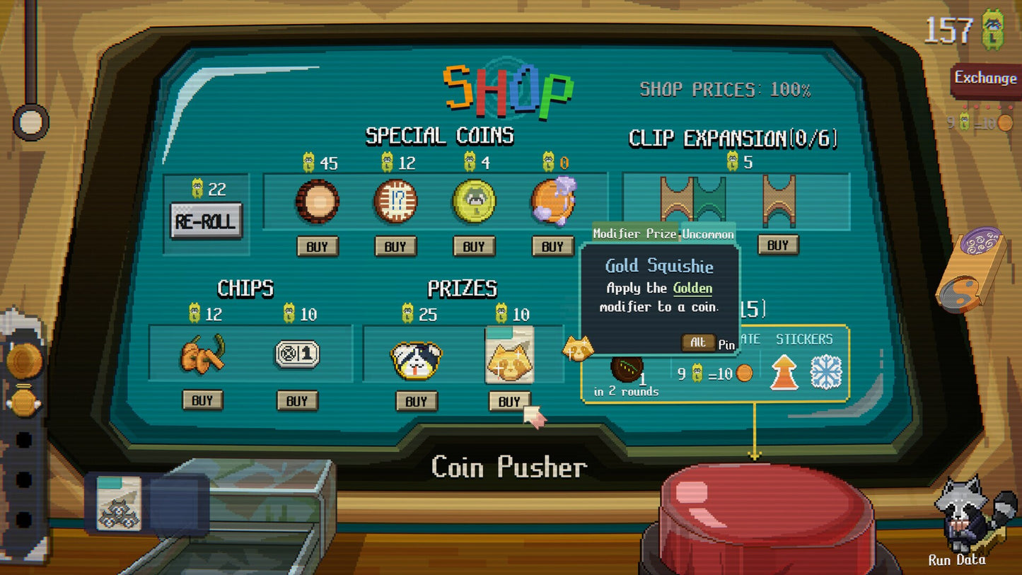 Raccoin: Coin Pusher Roguelike (PC) - Steam Gift - GLOBAL   - PlayStack [Email/Instant Delivery]