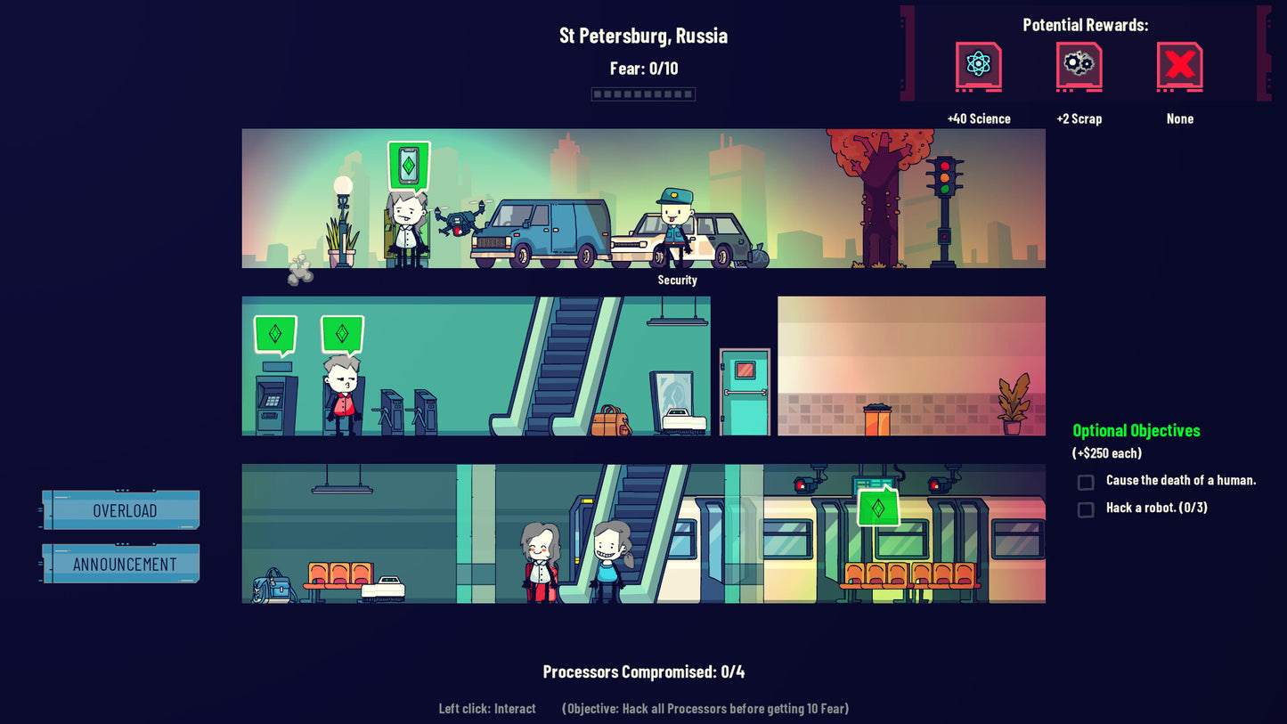 Rogue AI Simulator PC Steam CD Key  REGION FREE Surefire.Games - [Email/Instant Delivery]