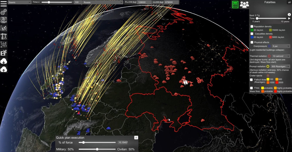 Nuclear War Simulator PC Steam Account  REGION FREE Slitherine Ltd. - [Email/Instant Delivery]