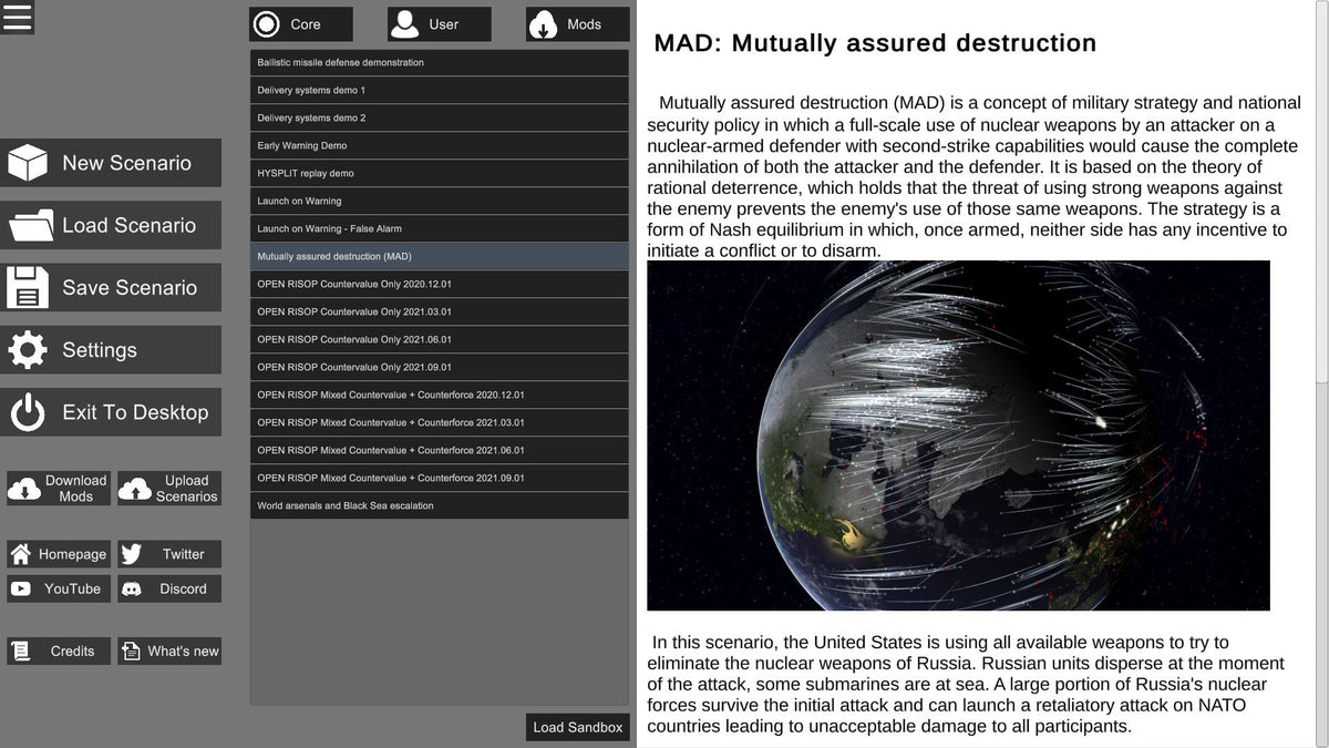 Nuclear War Simulator PC Steam Account  REGION FREE Slitherine Ltd. - [Email/Instant Delivery]