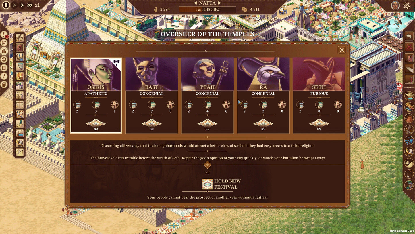Pharaoh: A New Era PC Steam CD Key  REGION FREE DotEmu - [Email/Instant Delivery]