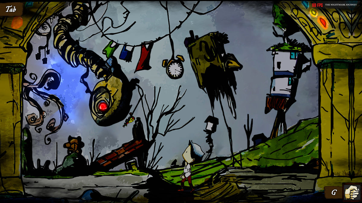 The Nightmare Journey Steam CD Key  REGION FREE MushRoom Angels games - [Email/Instant Delivery]