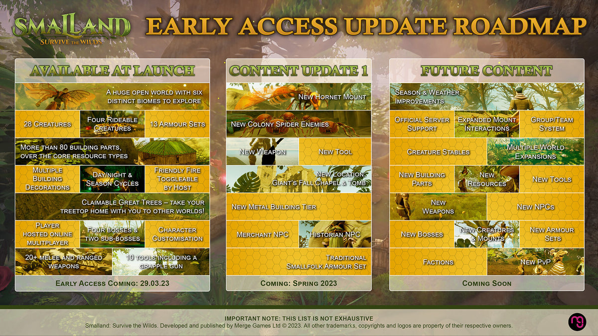 Smalland: Survive the Wilds Xbox Series X|S Account  REGION FREE Merge Games - [Email/Instant Delivery]