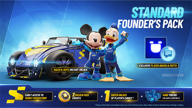 Disney Speedstorm - Standard Bundle Steam Account  REGION FREE Gameloft - [Email/Instant Delivery]