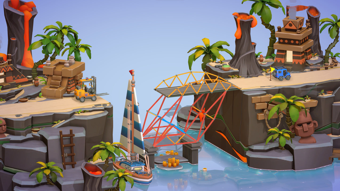 Poly Bridge 3 Steam Altergift  REGION FREE Dry Cactus - [Email/Instant Delivery]